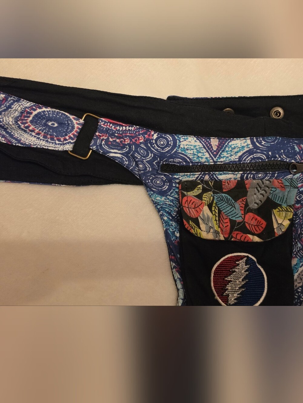 Jayli Stealie Grateful Dead Hip Pocket Waist Wrap